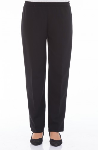 Pantalon Taille élastique 2105-02 Noir 2105-02