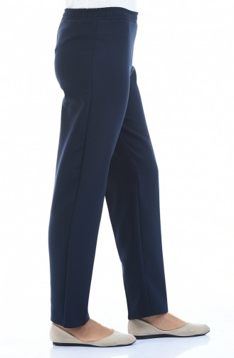 Pantalon Taille élastique 2105-09 Bleu Marine 2105-09