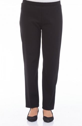 Pantalon Taille élastique 2107-02 Noir 2107-02