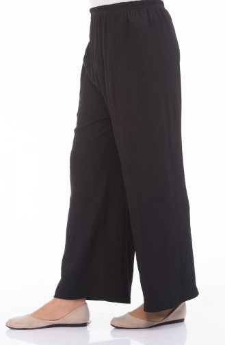 Pantalon Taille élastique 2712-02 Noir 2712-02
