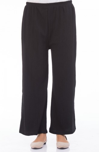 Pantalon Taille élastique 2712-02 Noir 2712-02