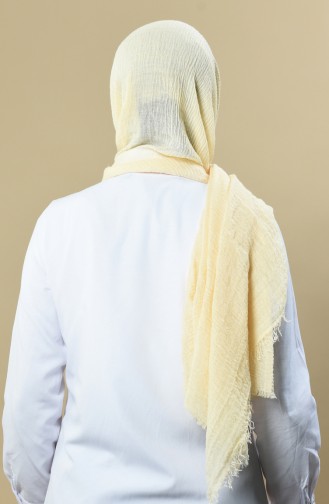 Cream Sjaal 160-04