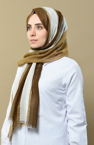 Milk Coffee Shawl 26010-05