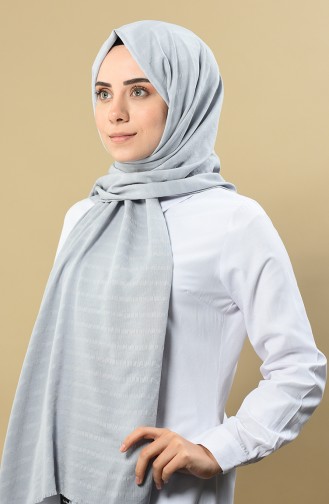 Light Gray Sjaal 60090-02