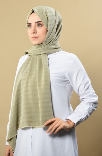 Light Khaki Green Sjaal 60090-03