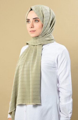 Light Khaki Green Sjaal 60090-03