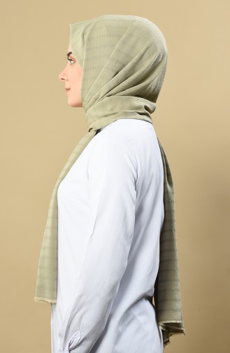 Light Khaki Green Sjaal 60090-03