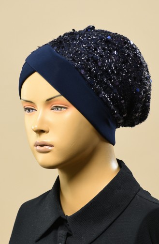 Navy Blue Underscarf 9013-04