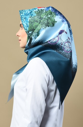 Oil Blue Hoofddoek 95179-10