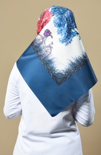 Petrol Blue Scarf 95179-12