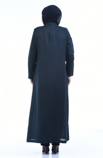 Dunkelblau Abayas 0383-01