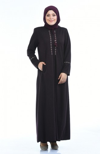 Damson Abaya 8202-03