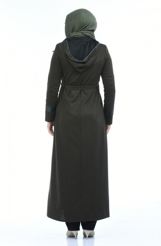 Khaki Abayas 8203-01