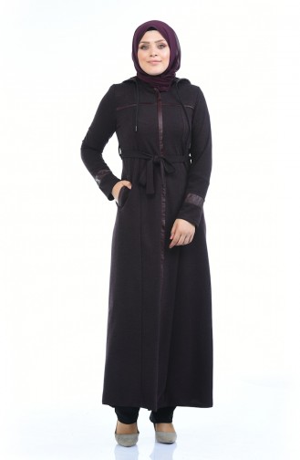 Plum Abaya 8203-03