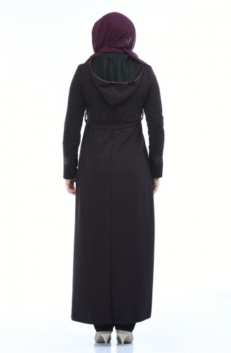 Plum Abaya 8203-03