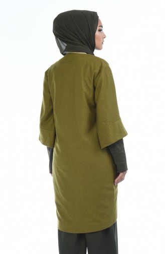 Oil Green Cardigans 1494-01