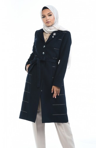 Navy Blue Coat 1491-02