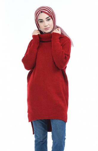 Long Pull Tricot 1472-01 Rouge 1472-01
