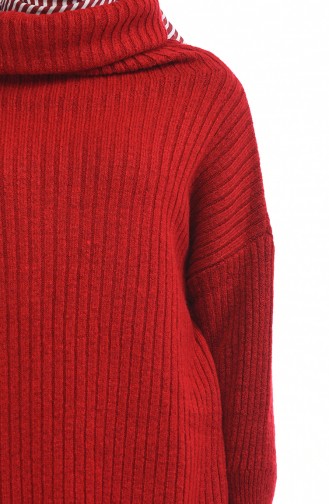 Long Pull Tricot 1472-01 Rouge 1472-01