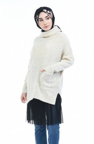 Beige Sweater 1473-01