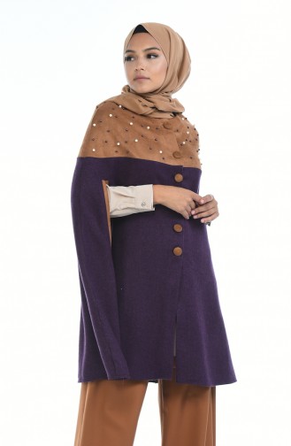 Purple Poncho 1499-02