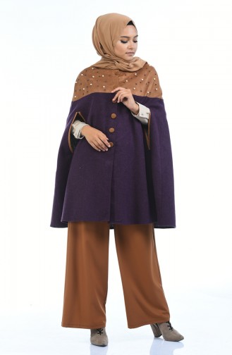 Purple Poncho 1499-02