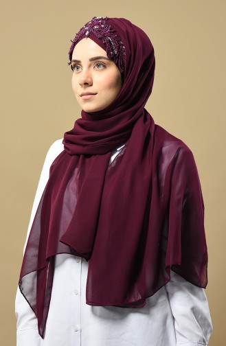 Plum Shawl 9014-17