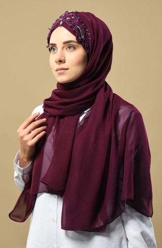 Plum Shawl 9014-17