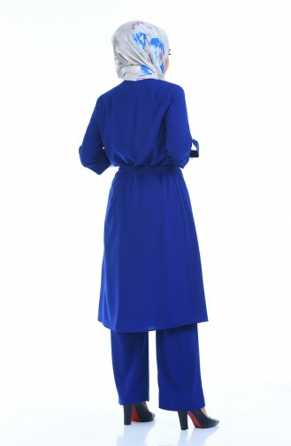 Coat Pants Double Suit 1199-13 Saxe Blue 1199-13