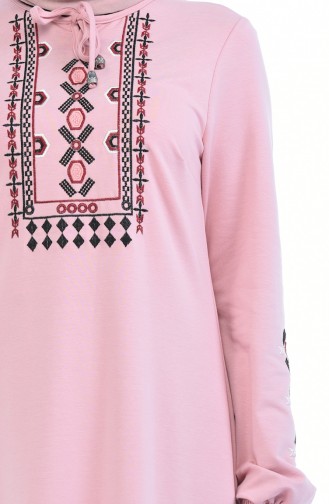 Pink İslamitische Jurk 4077-03