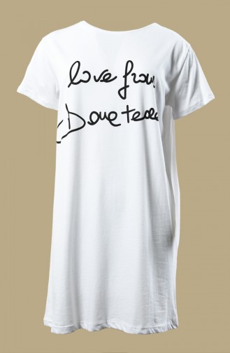 White T-Shirt 0013Y-01