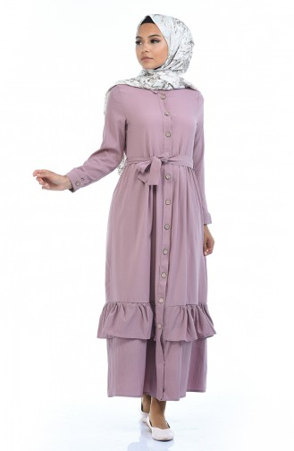 Dusty Rose İslamitische Jurk 5790-02