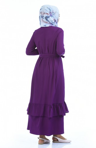 Purple İslamitische Jurk 5790-06