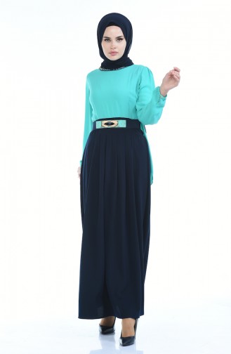 Green İslamitische Jurk 5Y3548200-01