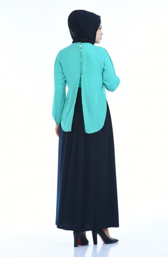 Green İslamitische Jurk 5Y3548200-01