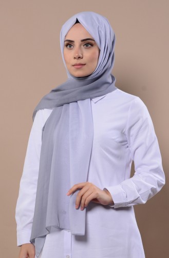 Light Gray Shawl 13086-22