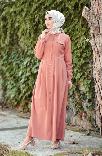 Onion Peel Hijab Dress 12012-04