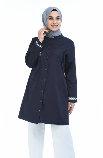 Navy Blue Tuniek 3604-01