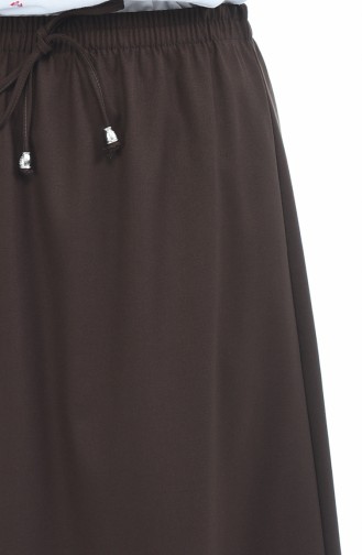 Brown Skirt 1031A-02