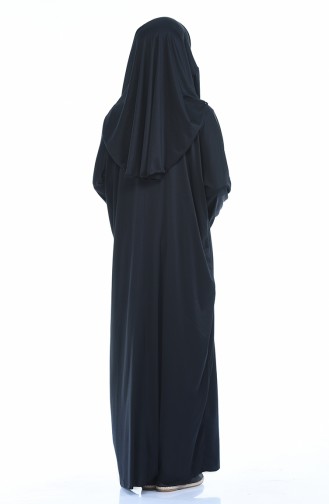 Pratik Namaz Elbisesi 1001B-01 Siyah