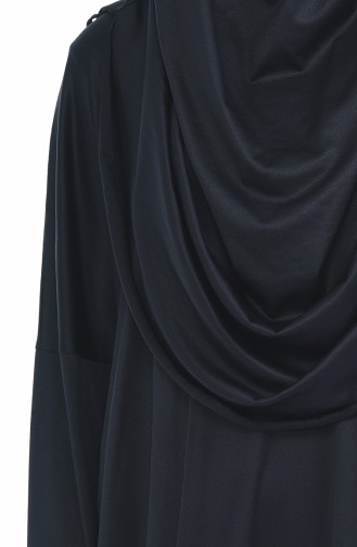 Robe de Prière Pratique 1001B-01 Noir 1001B-01