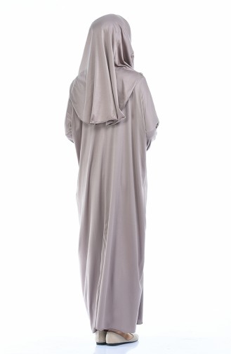 ملابس الصلاة بني مائل للرمادي 1001B-04