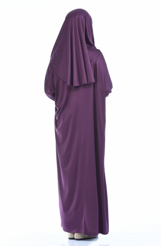 ملابس الصلاة ارجواني داكن 1001B-05