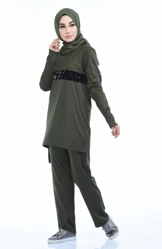 Khaki Trainingspak 1010-05