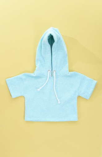 Mint green Baby en Kindersweatshirts 0071-02