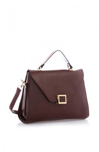 Claret red Shoulder Bag 17Z-10