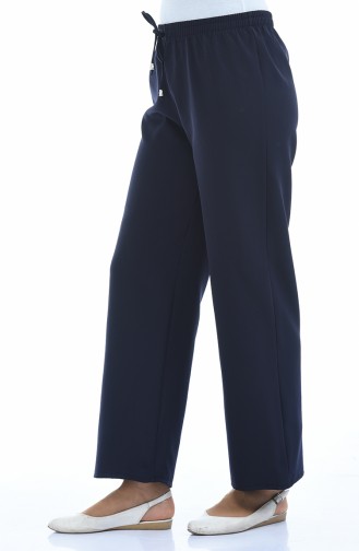 Pantalon Taille élastique 2099-02 Bleu Marine 2099-02