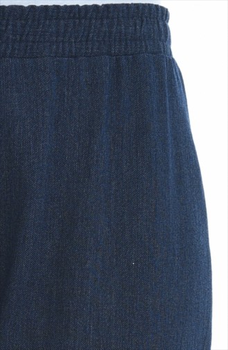 Pantalon Taille élastique 2110-01 Bleu Marine 2110-01