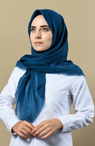 وشاح أزرق زيتي 2344-12