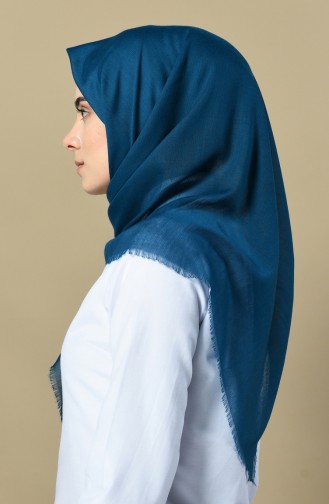 وشاح أزرق زيتي 2344-12